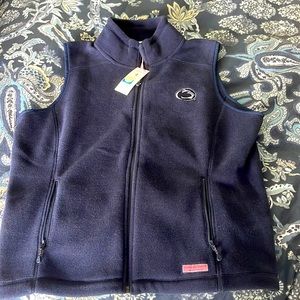 Vineyard Vines - sz large, women’s polar fleece- Penn State embroidered